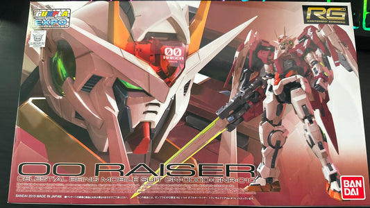Gundam 00 Toys & Hobbies: Models & Kits:Science Fiction:Gundam RG 00 RAISER TRANS-AM CLEAR VER. (GUNPA EXPO 2015)