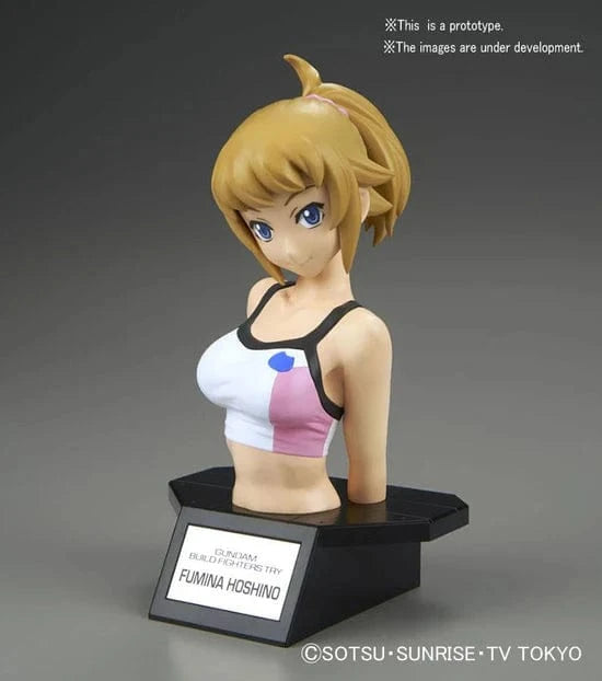 Gundam Build Fighters Try Collectibles:Animation Art & Merchandise:Animation Merchandise:Figures & Statues Fumina Hoshino Figure-riseBust #011