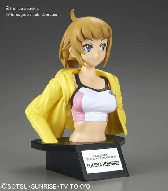 Gundam Build Fighters Try Collectibles:Animation Art & Merchandise:Animation Merchandise:Figures & Statues Fumina Hoshino Figure-riseBust #011
