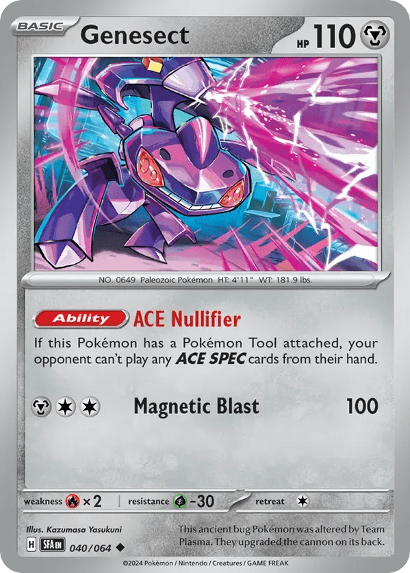 The Pokémon Company Pokémon TCG Genesect ◆ (40/64) Pokémon TCG - Shrouded Fable - Singles #1 - Pick'Em!