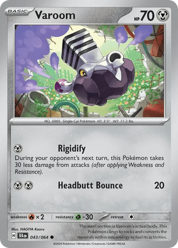 The Pokémon Company Pokémon TCG Varoom ● (43/64) Pokémon TCG - Shrouded Fable - Singles #1 - Pick'Em!