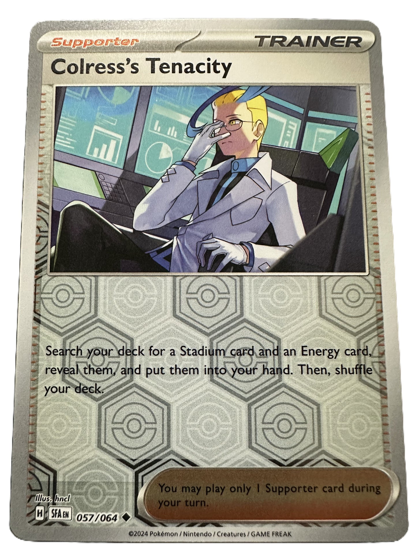 The Pokémon Company Pokémon TCG Colress's Tenacity Rev Holo ◆ (57/64) Pokémon TCG - Shrouded Fable - Singles #1 - Pick'Em!