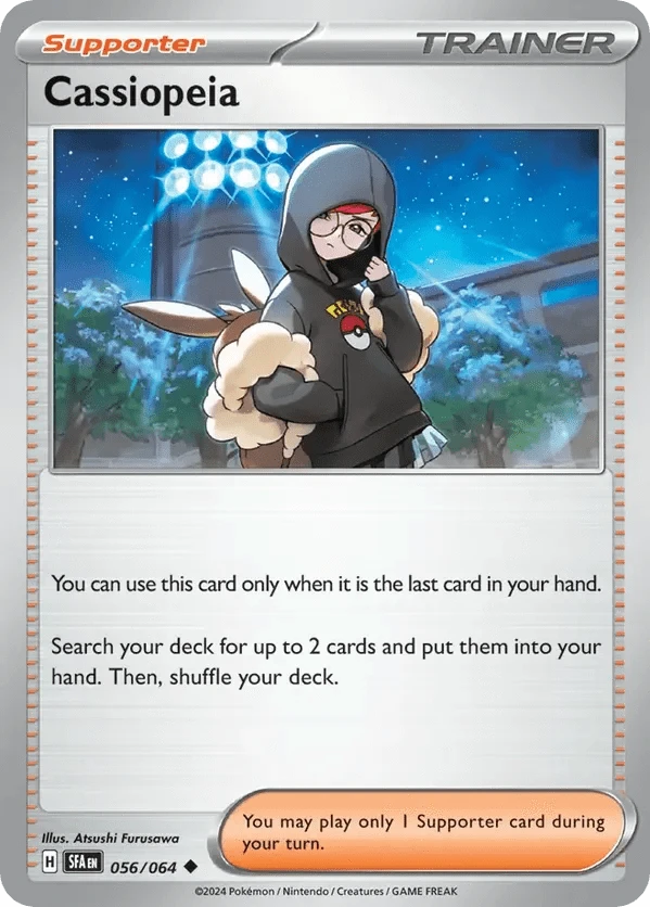 The Pokémon Company Pokémon TCG Cassiopeia ◆ (56/64) Pokémon TCG - Shrouded Fable - Singles #2 - Pick'Em!