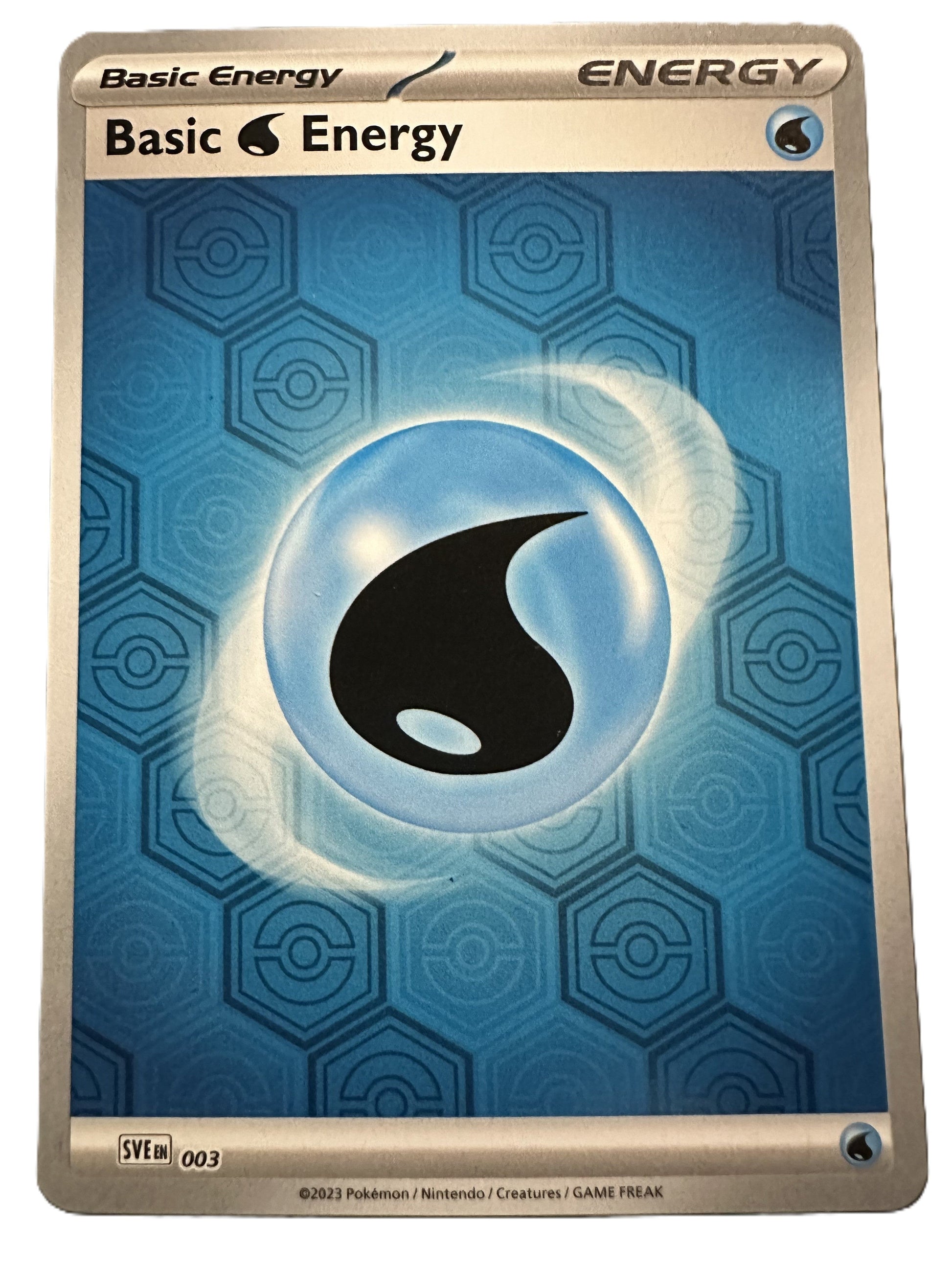 The Pokémon Company Pokémon TCG Basic Water Energy Rev Holo (003) Pokémon TCG - Shrouded Fable - Singles #2 - Pick'Em!