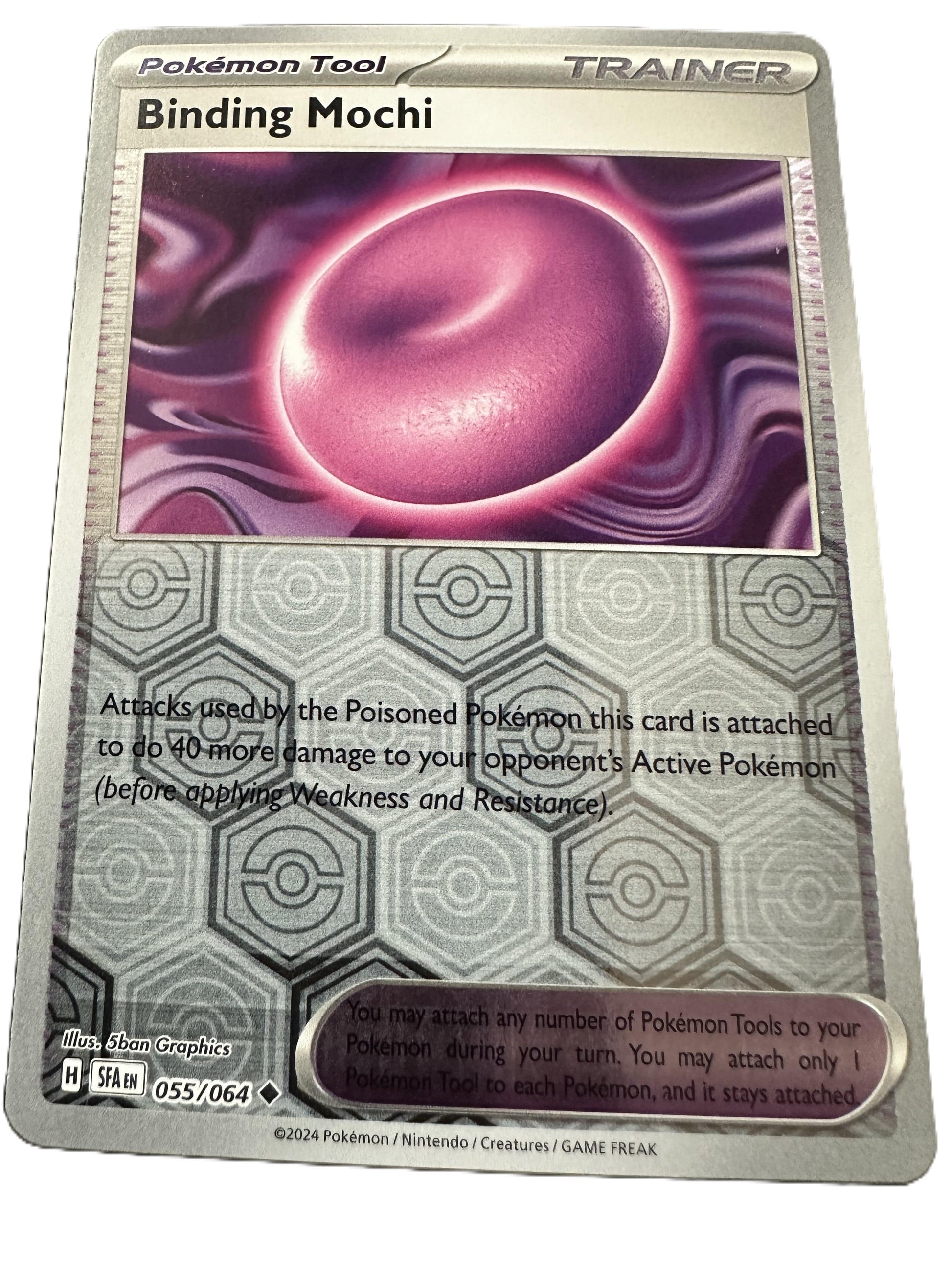 The Pokémon Company Pokémon TCG Binding Mochi Rev Holo ◆ (55/64) Pokémon TCG - Shrouded Fable - Singles #2 - Pick'Em!