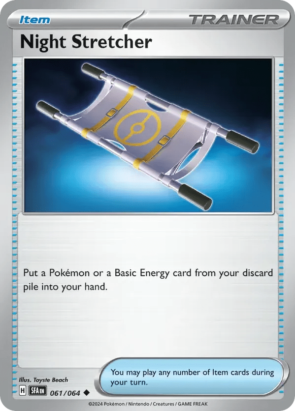 The Pokémon Company Pokémon TCG Night Stretcher ◆ (61/64) Pokémon TCG - Shrouded Fable - Singles #2 - Pick'Em!