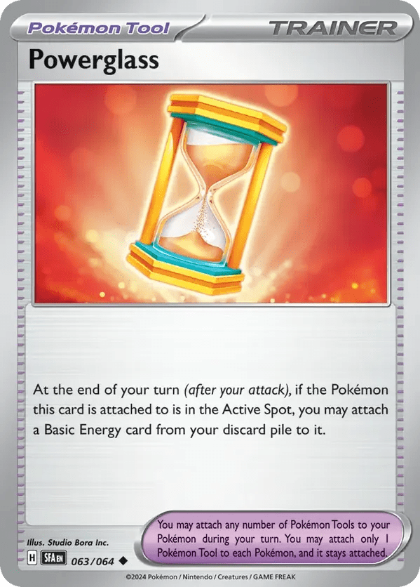 The Pokémon Company Pokémon TCG Powerglass ◆ (63/64) Pokémon TCG - Shrouded Fable - Singles #2 - Pick'Em!