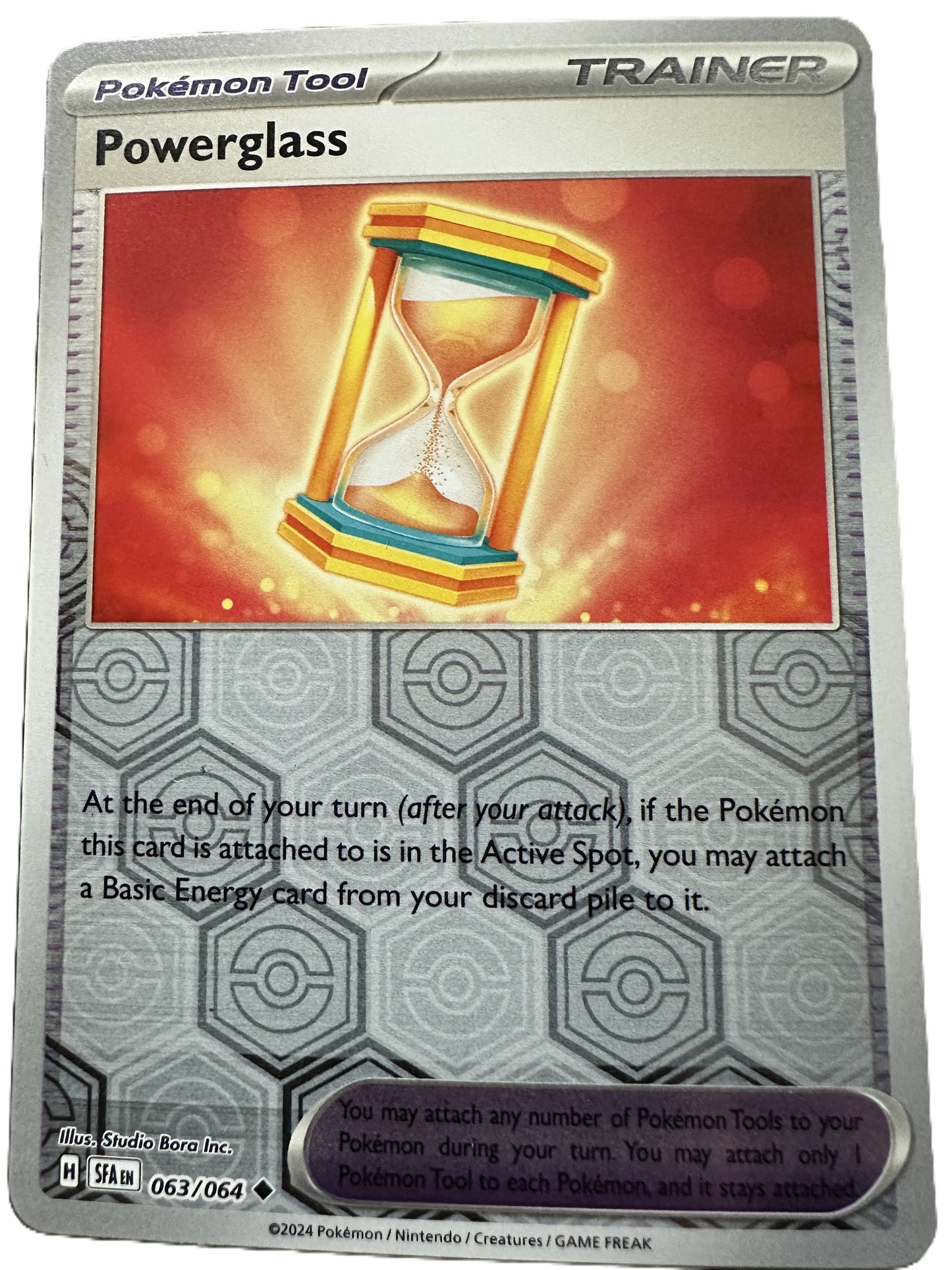 The Pokémon Company Pokémon TCG Powerglass Rev Holo ◆ (63/64) Pokémon TCG - Shrouded Fable - Singles #2 - Pick'Em!