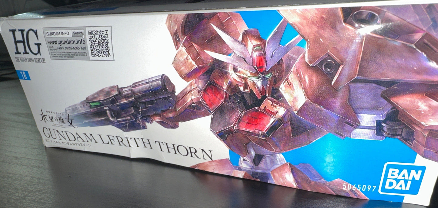 The Witch From Mercury Toys & Hobbies: Models & Kits:Science Fiction:Gundam HG GUNDAM LFRITH THORN #018 (Box Damage)