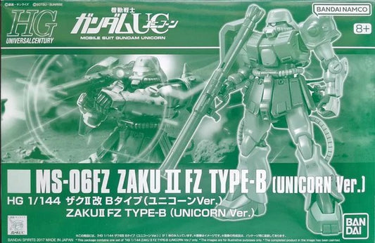HG MS-06FZ ZAKU II FZ TYPE-B [UNICORN Ver.]