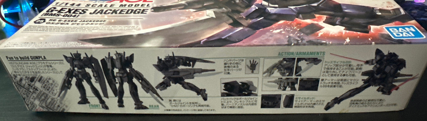 HG G-EXES JACKEDGE #025 (Box Damage)