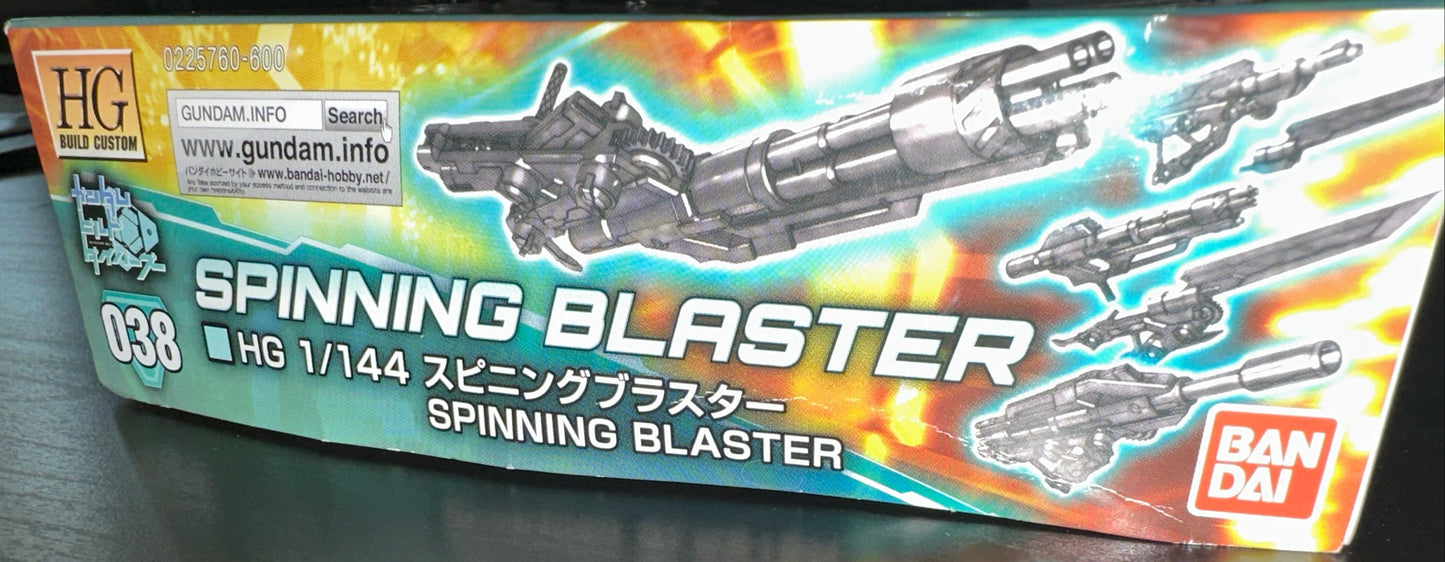 HG SPINNING BLASTER # 038 (Box Damage)