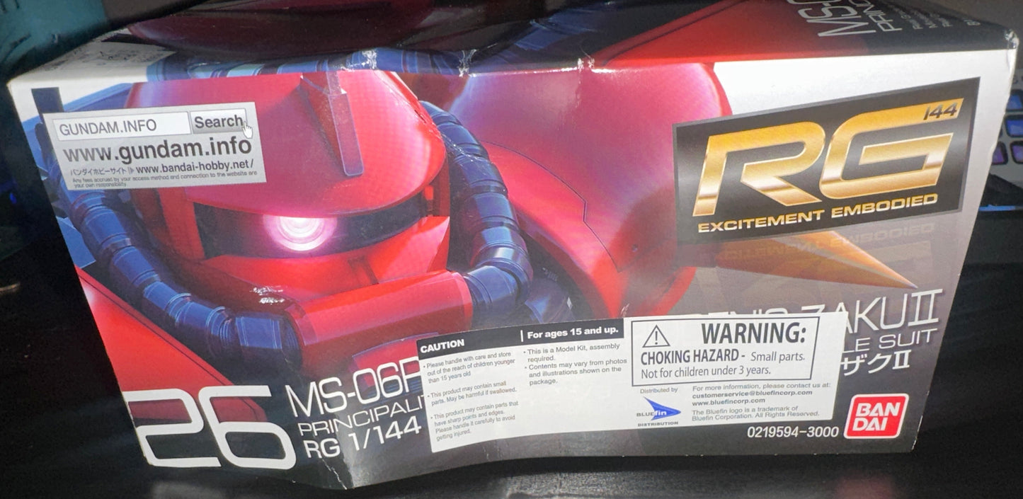 RG MS-06R-2 JOHNNY RIDDEN'S ZAKU II (Box Damage)