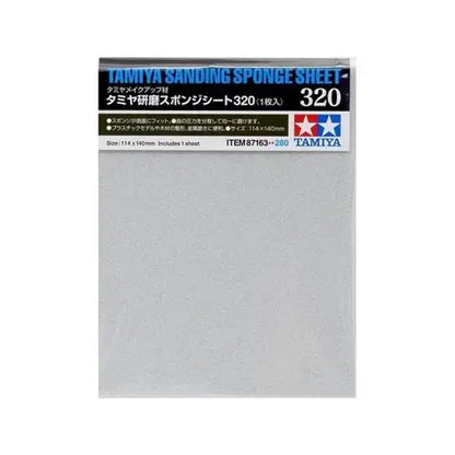 TAMIYA SANDING SPONGE SHEET SET (180,240,320,400,600,1000,1500,2000,3000)