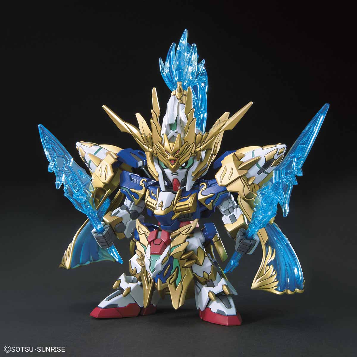 SD ZHAO YUN 00 GUNDAM & BILONGQU #007 (Box Damage)