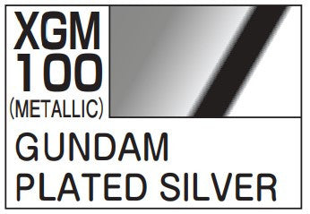 GUNDAM MARKER XGM100 EX GUNDAM PLATED SILVER