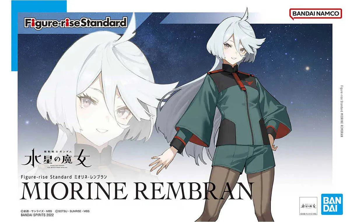 Bandai Spirits Toys & Hobbies: Models & Kits:Science Fiction:Gundam Figure-Rise Standard MIORINE REMBRAN