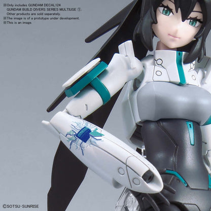 Bandai Spirits Toys & Hobbies: Models & Kits:Science Fiction:Gundam GUNDAM DECAL No.124 GUNDAM BUILD DIVERS SERIES MULTIUSE (1)