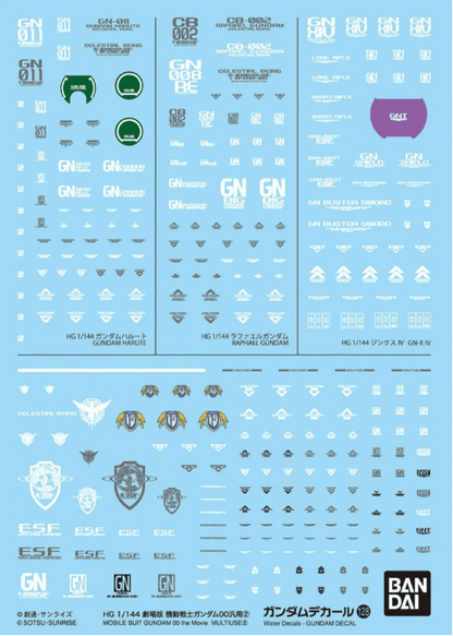 Bandai Spirits Toys & Hobbies: Models & Kits:Science Fiction:Gundam GUNDAM DECAL No.128 MOBILE SUIT GUNDAM the Movie MULTIUSE (2)