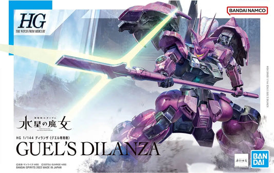 Bandai Spirits Toys & Hobbies: Models & Kits:Science Fiction:Gundam HG GUEL'S DILANZA #004