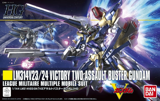 HG LM314V23/24 VICTORY TWO ASSAULT BUSTER GUNDAM #189 (Box Damage)