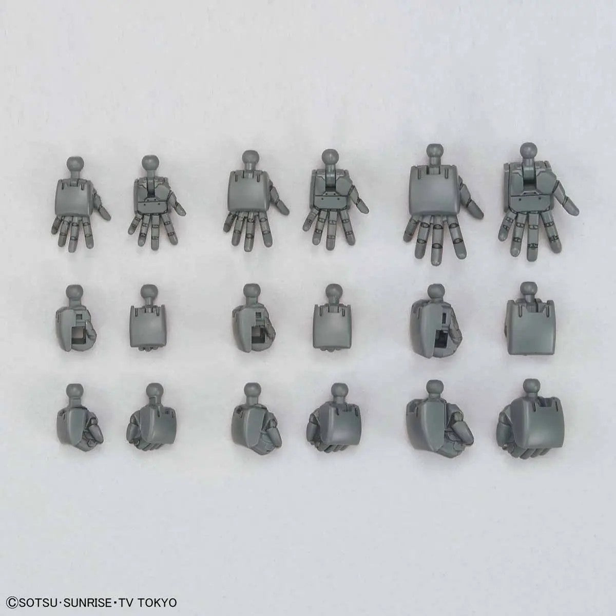 HG BUILD HANDS ROUND (S,M,L) #044