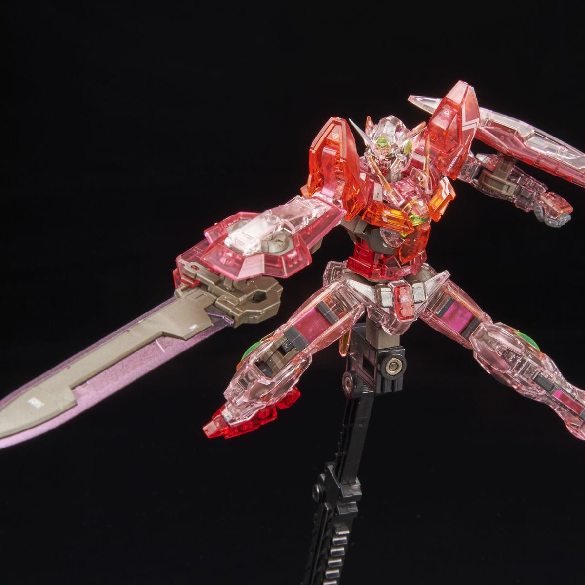 Gundam 00 Toys & Hobbies: Models & Kits:Science Fiction:Gundam RG GUNDAM EXIA (TRANS-AM MODE) (CLEAR Ver.) (GUNPLA EXPO 2016)