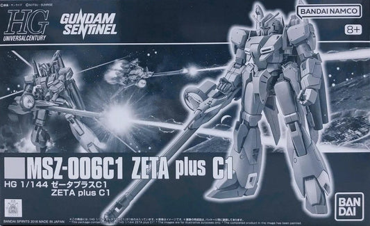 Gundam Sentinel Toys & Hobbies: Models & Kits:Science Fiction:Gundam HG MSZ-006C1 ZETA plus C1