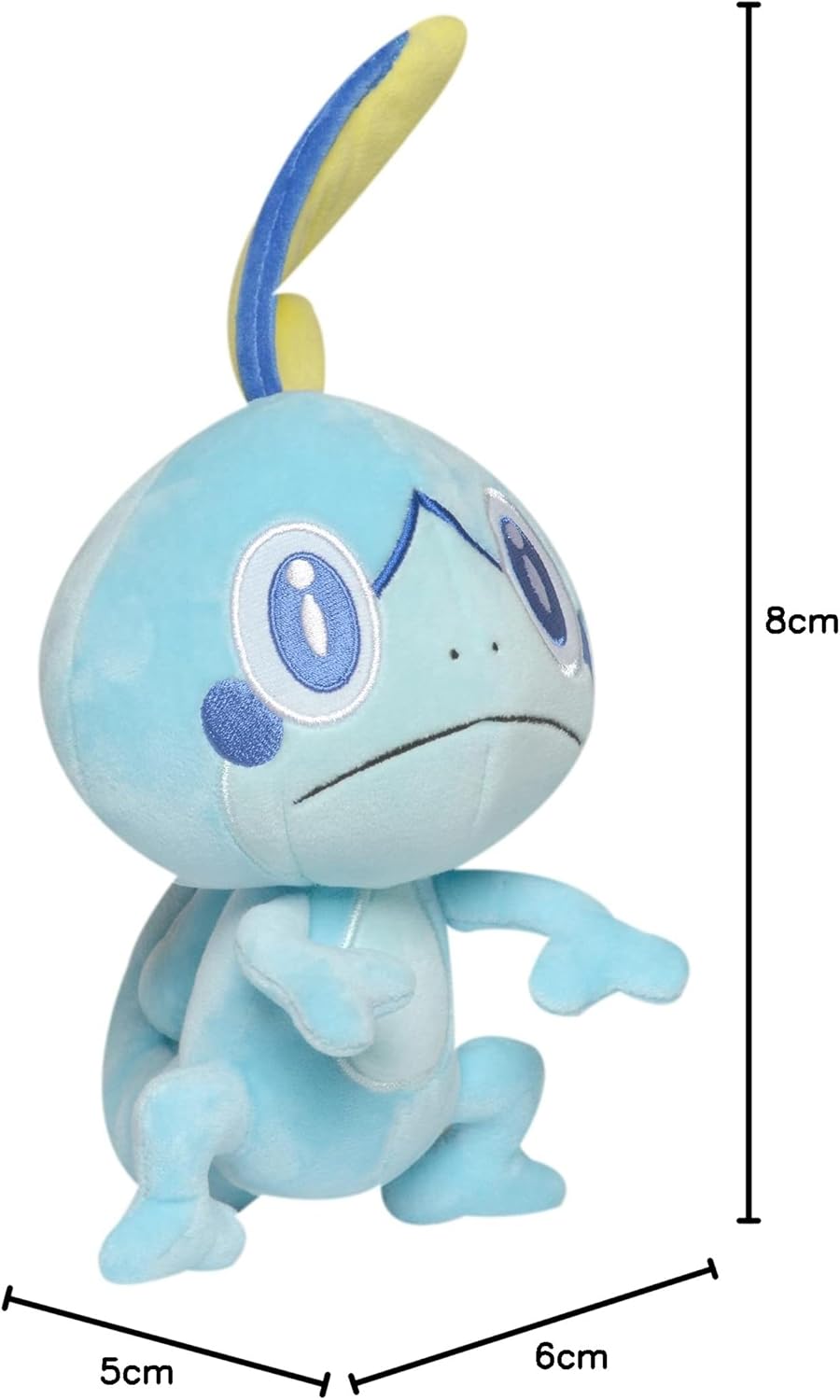 Jazwares Pokémon Plushies Pokémon Sword & Shield Galar Starter 8" Sobble Plushie