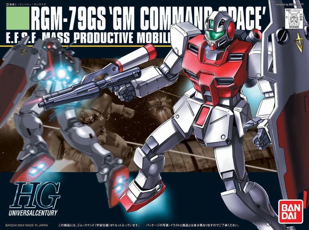 Mobile Suit Gundam 0080: War In The Pocket Toys & Hobbies: Models & Kits:Science Fiction:Gundam HG RGM-79GS 'GM Command Space' #051
