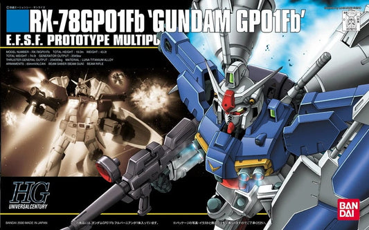 Mobile Suit Gundam 0083: Stardust Memory Toys & Hobbies: Models & Kits:Science Fiction:Gundam HG RX-78GP01Fb 'GUNDAM GP01Fb' #018