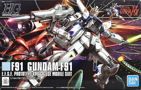 Mobile Suit Gundam F91 Toys & Hobbies: Models & Kits:Science Fiction:Gundam HG F91 Gundam F91 #167