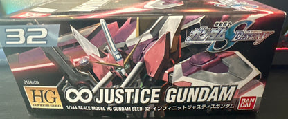 Mobile Suit Gundam SEED Destiny Toys & Hobbies: Models & Kits:Science Fiction:Gundam HG JUSTICE GUNDAM #032 (Box Damage)