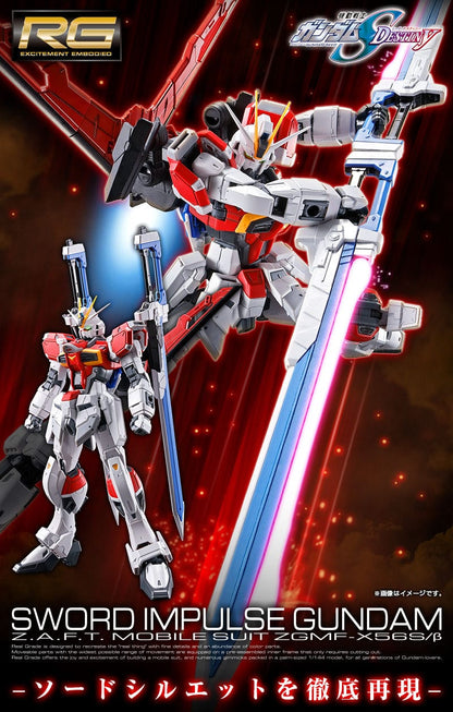 Mobile Suit Gundam SEED Destiny Toys & Hobbies: Models & Kits:Science Fiction:Gundam RG Sword Impulse Gundam