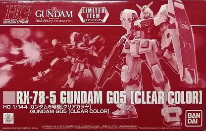 Mobile Suit Gundam Side Story: Space, To The End Of A Flash Toys & Hobbies: Models & Kits:Science Fiction:Gundam HG RX-78-5 GUNDAM G05 [CLEAR COLOR]