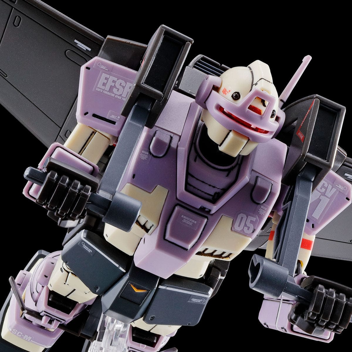 Mobile Suit Gundam The Origin MSD Toys & Hobbies: Models & Kits:Science Fiction:Gundam HG LIGHT LINER E.F.F. FLIGHT SUPPORT UNIT