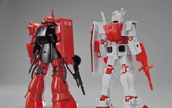 Mobile Suit Gundam Toys & Hobbies: Models & Kits:Science Fiction:Gundam HG MS-06SU ZAKU II UNIQLO'S CUSTOMIZED MOBILE SUIT