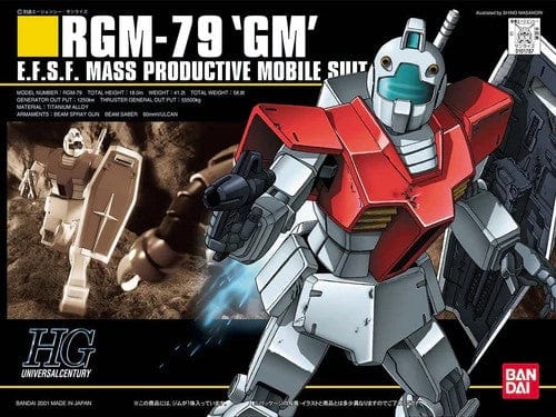 Mobile Suit Gundam Toys & Hobbies: Models & Kits:Science Fiction:Gundam HG RGM-79 'GM' #020