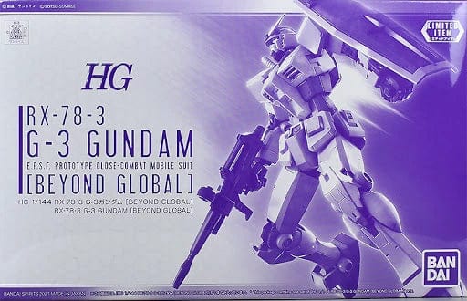Mobile Suit Gundam Toys & Hobbies: Models & Kits:Science Fiction:Gundam HG RX-78-3 G-3 GUNDAM [BEYOND GLOBAL]