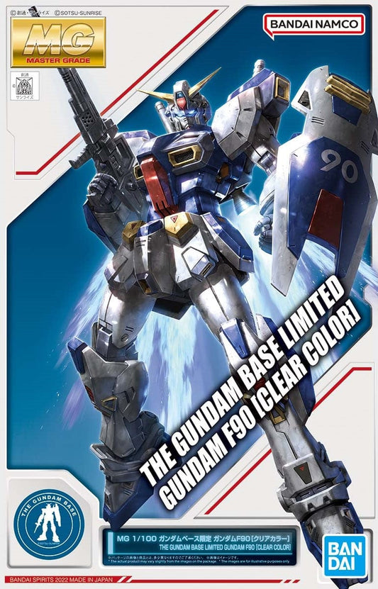 Mobile Suit Gundam Toys & Hobbies: Models & Kits:Science Fiction:Gundam MG THE GUNDAM BASE LIMITED GUNDAM F90 [CLEAR COLOR]