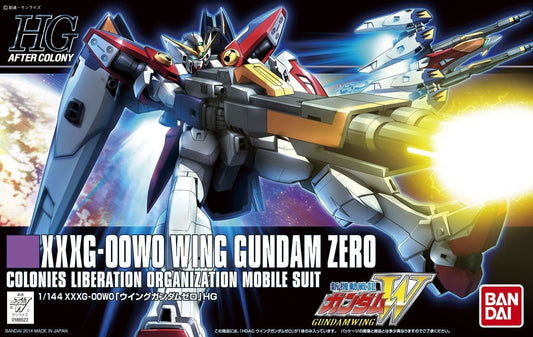 Mobile Suit Gundam Wing Toys & Hobbies: Models & Kits:Science Fiction:Gundam HG XXXG-00W0 Wing Gundam Zero #174