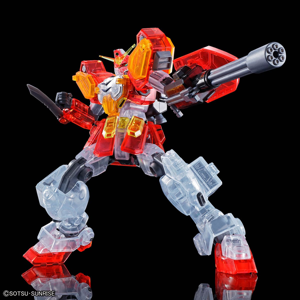 Mobile Suit Gundam Wing Toys & Hobbies: Models & Kits:Science Fiction:Gundam HG XXXG-01H GUNDAM HEAVYARMS [CLEAR COLOR]