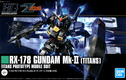 Mobile Suit Zeta Gundam Toys & Hobbies: Models & Kits:Science Fiction:Gundam HG RX-178 Gundam Mk-II [Titans] #194