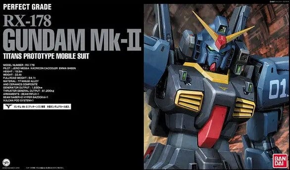 Mobile Suit Zeta Gundam Toys & Hobbies: Models & Kits:Science Fiction:Gundam PG RX-178 GUNDAM Mk-II (Box Damage)