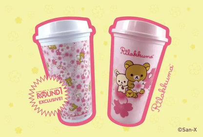 Rilakkuma Drinkware Rilakkuma Cups Set Of Two (Cherry Blossom) (Round 1 Exclusive)