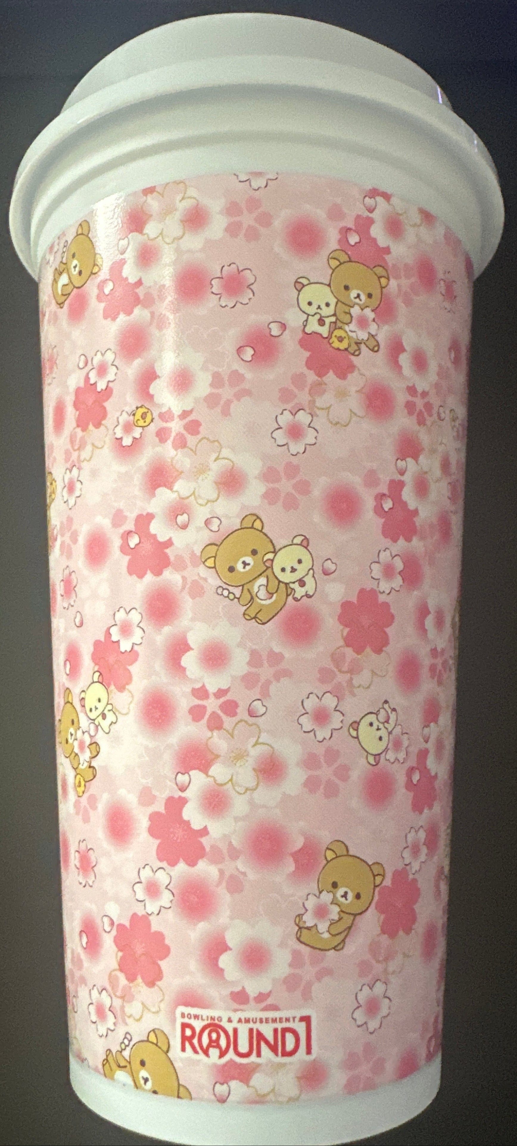 Rilakkuma Drinkware Rilakkuma Cups Set Of Two (Cherry Blossom) (Round 1 Exclusive)
