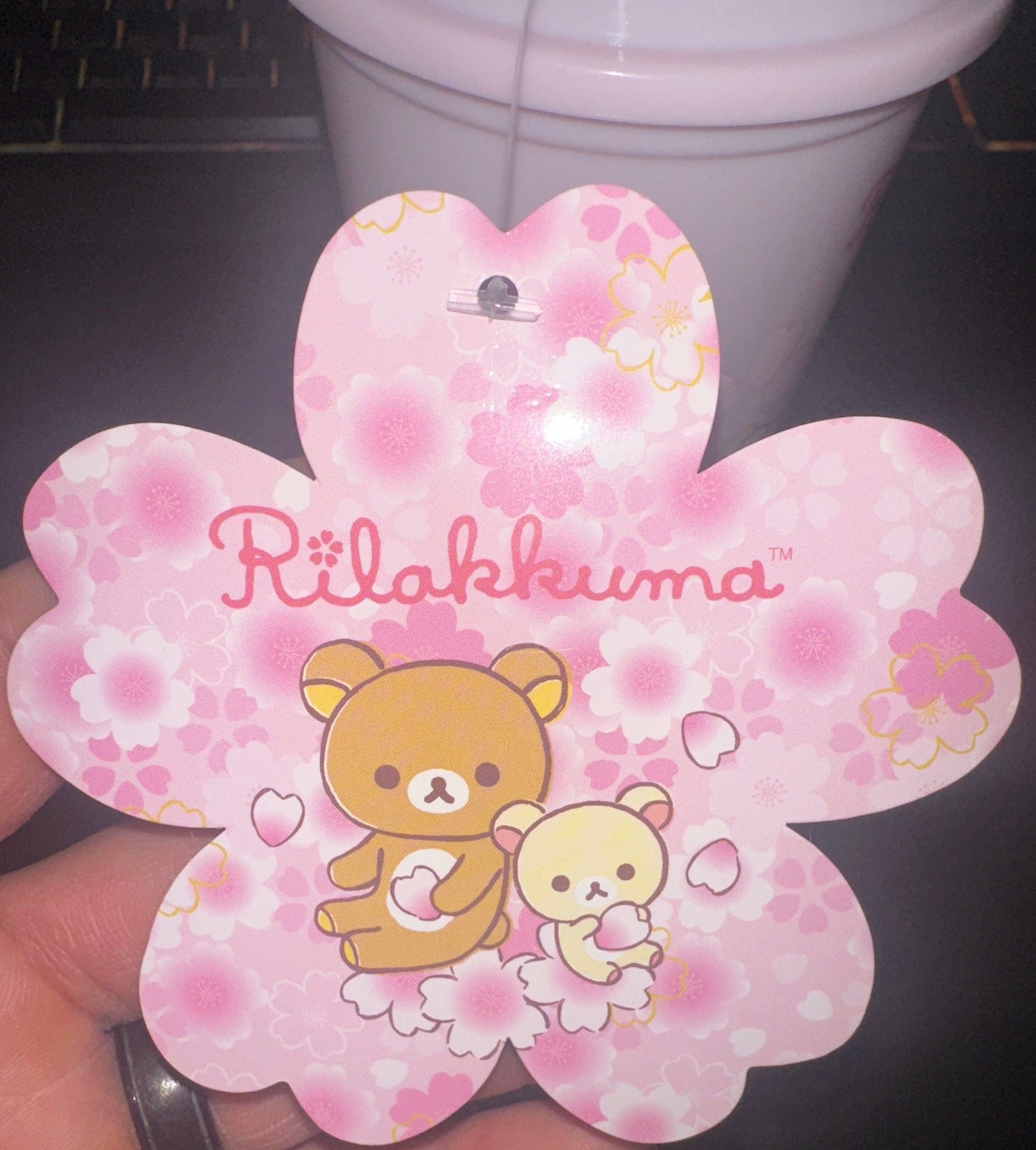 Rilakkuma Drinkware Rilakkuma Cups Set Of Two (Cherry Blossom) (Round 1 Exclusive)