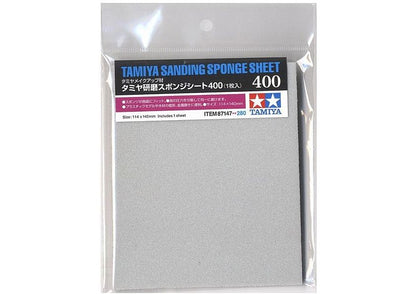 TAMIYA SANDING SPONGE SHEET SET (180,240,320,400,600,1000,1500,2000,3000)