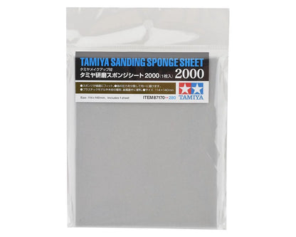 TAMIYA SANDING SPONGE SHEET SET (180,240,320,400,600,1000,1500,2000,3000)