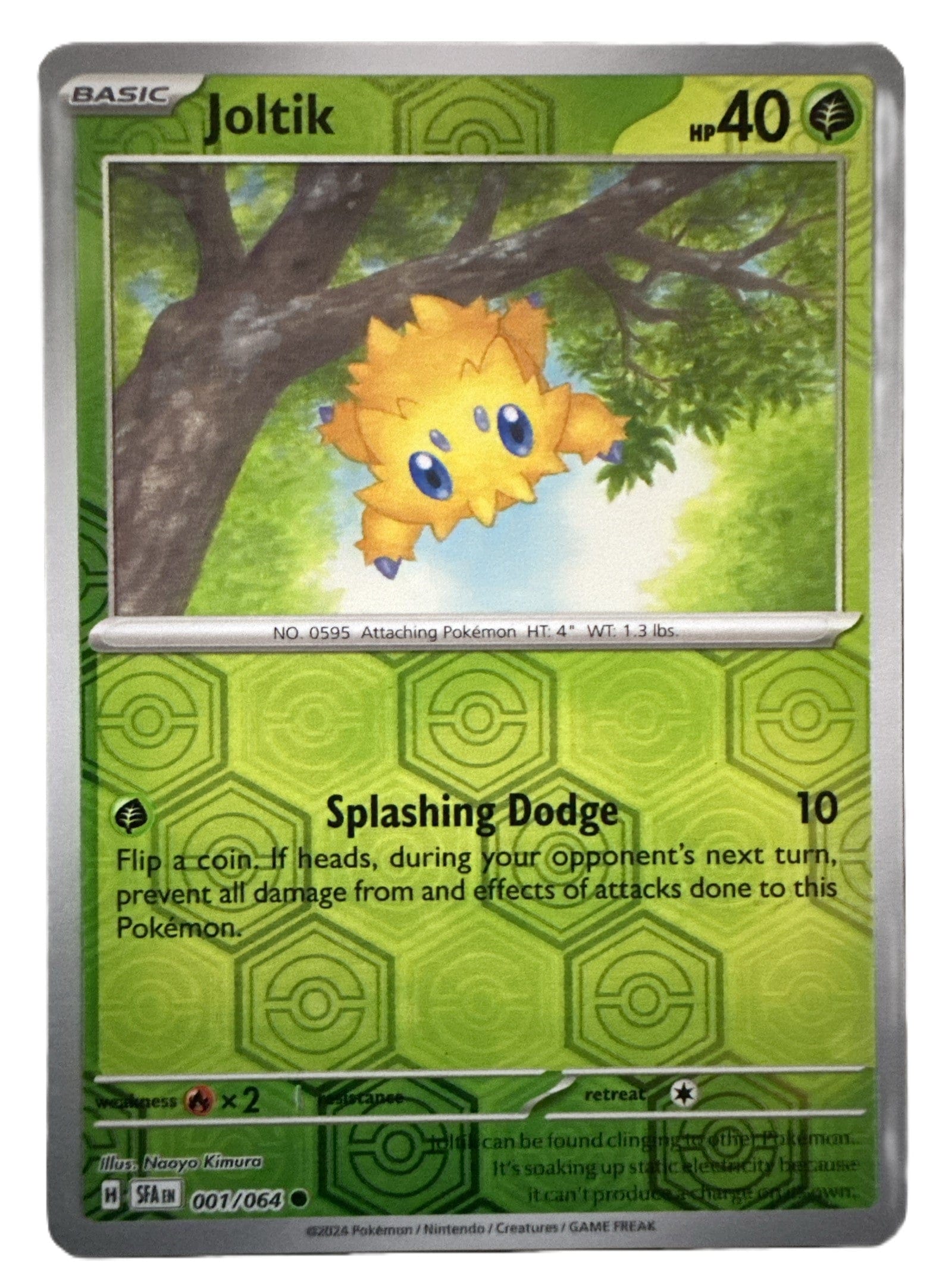 The Pokémon Company Pokémon TCG Joltik Rev Holo ● (1/64) Pokémon TCG - Shrouded Fable - Singles #1 - Pick'Em!